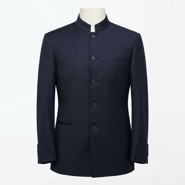 Chaqueta Cuello Mao Hombre