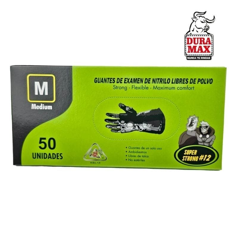 Guante Nitrilo HD Negro