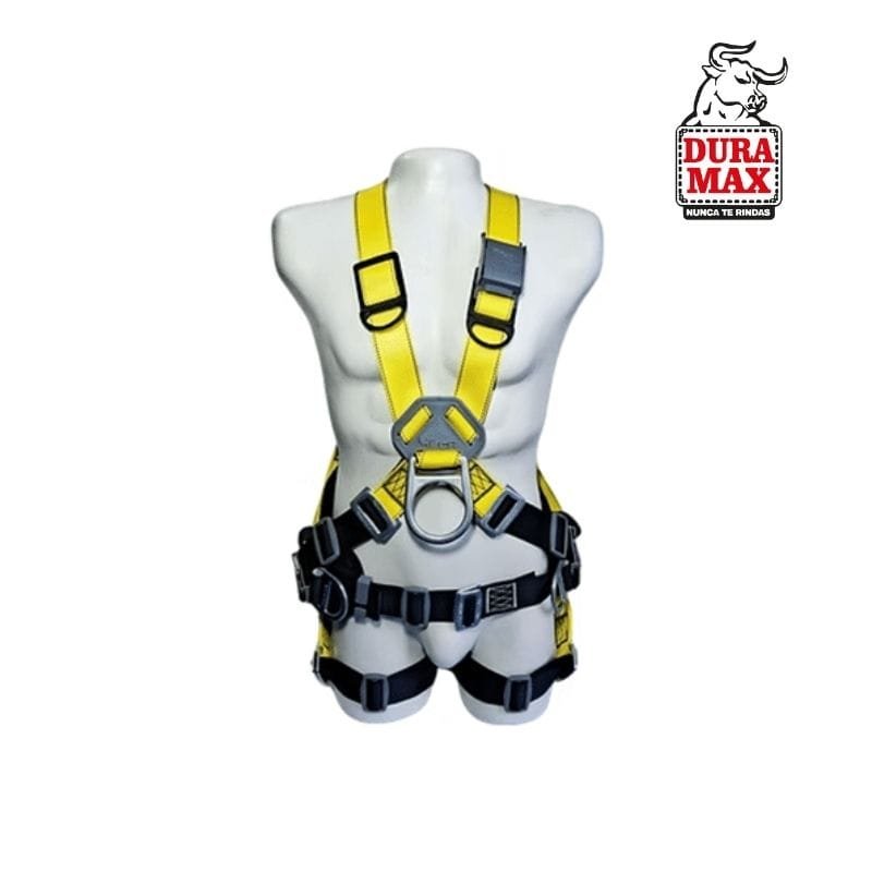 Arnés 4 Argollas Con Soporte Lumbar