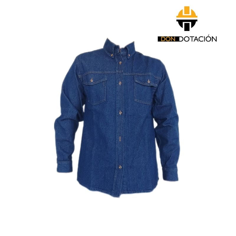 Camisa de Jean Industrial Azul