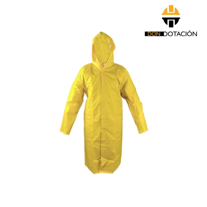 Impermeable Tipo Gabán Con Capucha