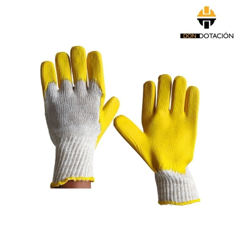 Guante de Hilaza Látex