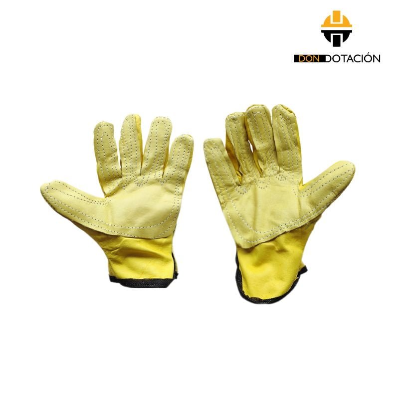 Guante Vaqueta Reforzado Corto