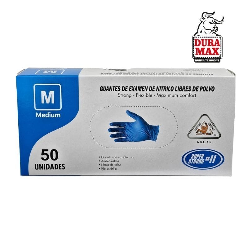 Guante Nitrilo HD Azul