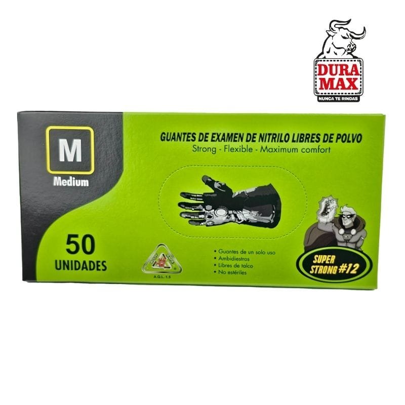 Guante Nitrilo HD Negro