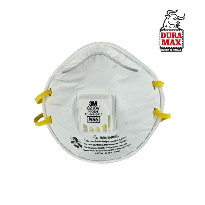 Respirador Con Válvula 3M 8210V