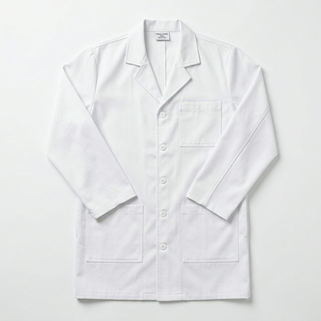 Bata en Dril (Bata Blanca de Medico)