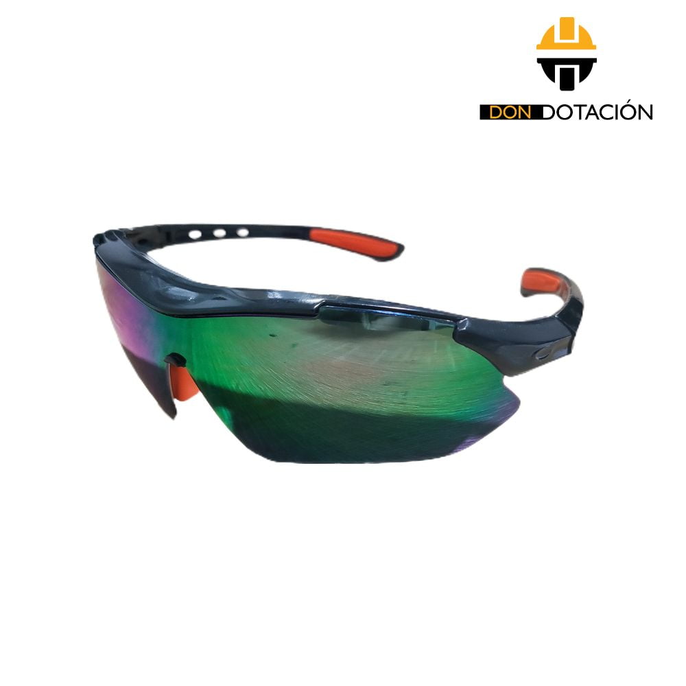 Gafas de Seguridad Lente Espejo Oscuro